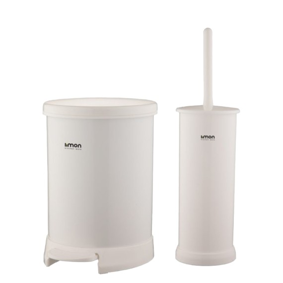 Դույլ LIMON 129800 WITH TOILET BRUSH MIX COLOR (507667)