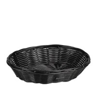 Хлебница KESPER 17623 WEAVED PLASTIC BLACK SMALL 