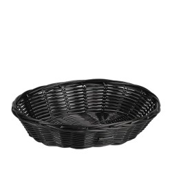 Хлебница KESPER 17623 WEAVED PLASTIC BLACK SMALL 
