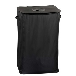 Корзина для белья KESPER 19593 BLACK TEXTIL 