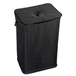 Корзина для белья KESPER 19593 BLACK TEXTIL 