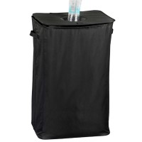 Корзина для белья KESPER 19593 BLACK TEXTIL 