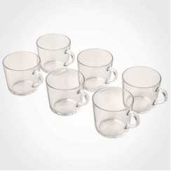 Набор стаканов LIMON 228200 GLASS SET 6PC FOR TEA 285ML (907070)