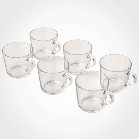 Cups set LIMON 228200 GLASS SET 6PC FOR TEA 285ML (907070)