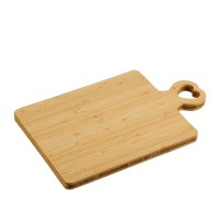 Chopping board KESPER 58495 BAMBOO WITH HEARD SHAPED HANDLE 