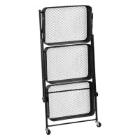 Խոհանոցային սայլակ KESPER 91220 METAL BLACK FOLDING TROLLEY 