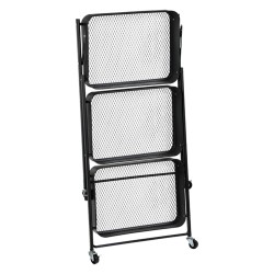 Խոհանոցային սայլակ KESPER 91220 METAL BLACK FOLDING TROLLEY 