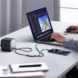 Кабель UGREEN 2-in-1 USB-C to USB-C Y Splitter Cable 100W PD 5A Max 1.5m (35087)