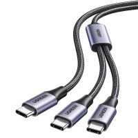 Cable UGREEN 2-in-1 USB-C to USB-C Y Splitter Cable 100W PD 5A Max 1.5m (35087)