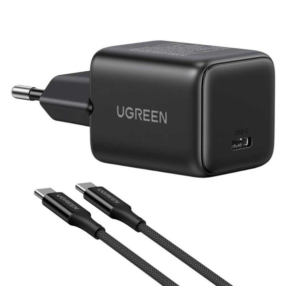 Հոսանքի ադապտոր UGREEN 30W USB-C Gan (Black) (65012)
