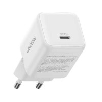 Power adapter UGREEN 30W USB-C Gan (White) (65013)