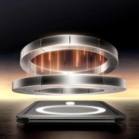 Cover for smartphone UGREEN Magnetic Wallet with Stand (Black) (45165)
