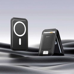 Cover for smartphone UGREEN Magnetic Wallet with Stand (Black) (45165)