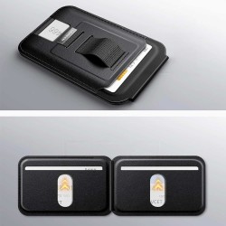 Cover for smartphone UGREEN Magnetic Wallet with Stand+Grip (Black) (45166)