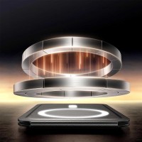 Cover for smartphone UGREEN Magnetic Wallet with Stand+Grip (Black) (45166)