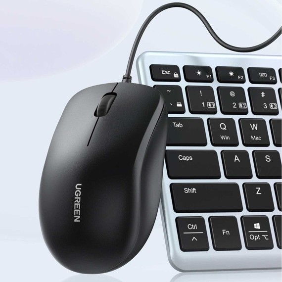 Mouse UGREEN MU007 USB WIRED (Black) (90789)