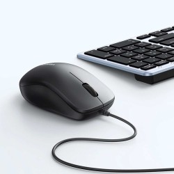 Компьютерные мыши UGREEN MU007 USB WIRED (Black) (90789)