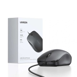 Компьютерные мыши UGREEN MU007 USB WIRED (Black) (90789)