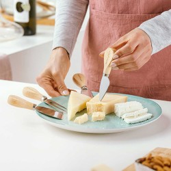 Ножи и аксессуары NAVA 10-058-235 S.S CHEESE SET 4PC 