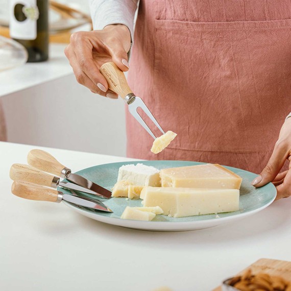 Ножи и аксессуары NAVA 10-058-235 S.S CHEESE SET 4PC 