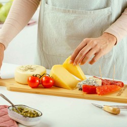 Chopping board NAVA 10-107-008 BAMBOO 48.5X13X1.5CM 