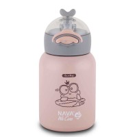 Water bottle NAVA 10-110-001 PLASTIC WE CARE PINK 380ML 
