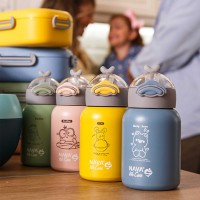 Water bottle NAVA 10-110-004 S.STEEL WE CARE YELLOW 350ML 