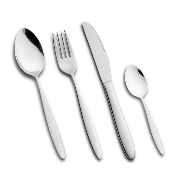 Table cutlery NAVA 10-123-027 S.S ZOE 24PC 