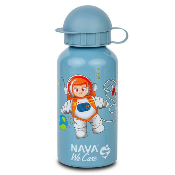 Water bottle NAVA 10-125-011 S.STEEL WE CARE BLUE 400ML 