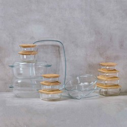 Пищевые контайнеры NAVA 10-143-210 SQUAR GLASS ARIZONA 300ML 