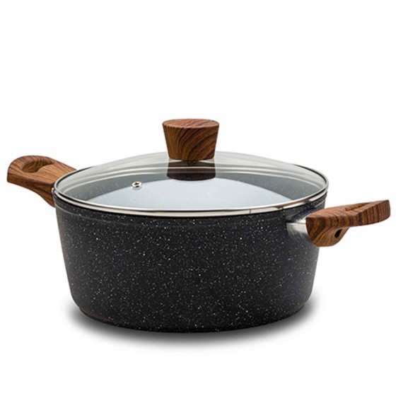Casserols NAVA 10-144-120 STONE NATURE 20CM 