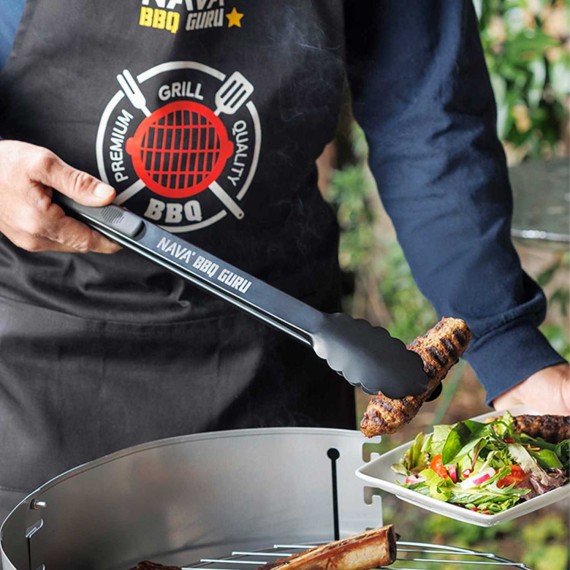 Tongs NAVA 10-186-256 S.S GRILL BBQ GURU 51CM 