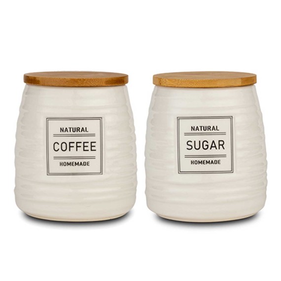 Банка NAVA 10-191-002 COFFEE-SUGAR SET 2PC 780ML 