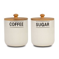 Jar NAVA 10-191-003 COFFEE-SUGAR SET 2PC 850ML 