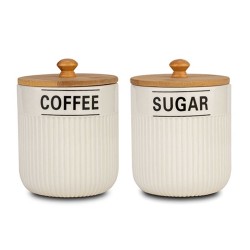 Jar NAVA 10-191-003 COFFEE-SUGAR SET 2PC 850ML 