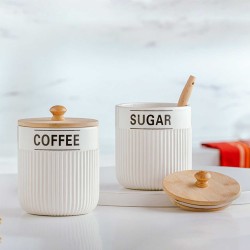 Jar NAVA 10-191-003 COFFEE-SUGAR SET 2PC 850ML 