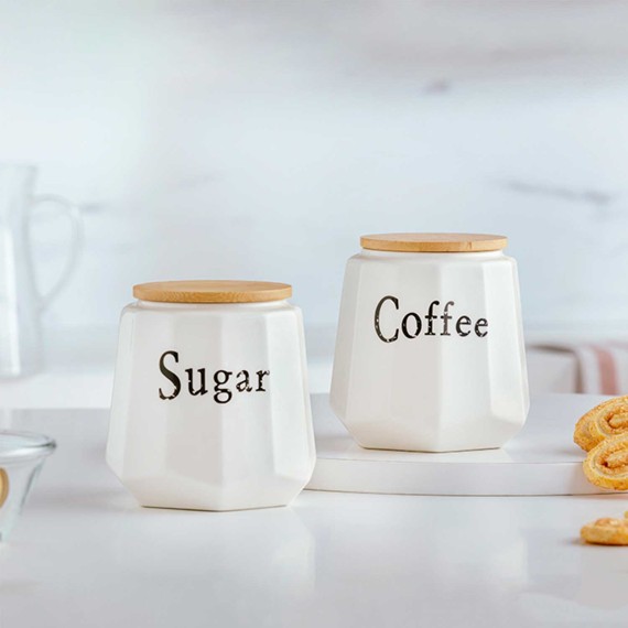 Банка NAVA 10-191-004 COFFEE-SUGAR SET 2PC 650ML 