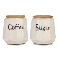 Jar NAVA 10-191-004 COFFEE-SUGAR SET 2PC 650ML 