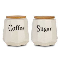 Jar NAVA 10-191-004 COFFEE-SUGAR SET 2PC 650ML 