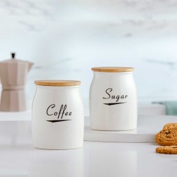 Jar NAVA 10-191-005 COFFEE-SUGAR SET 2PC 700ML 