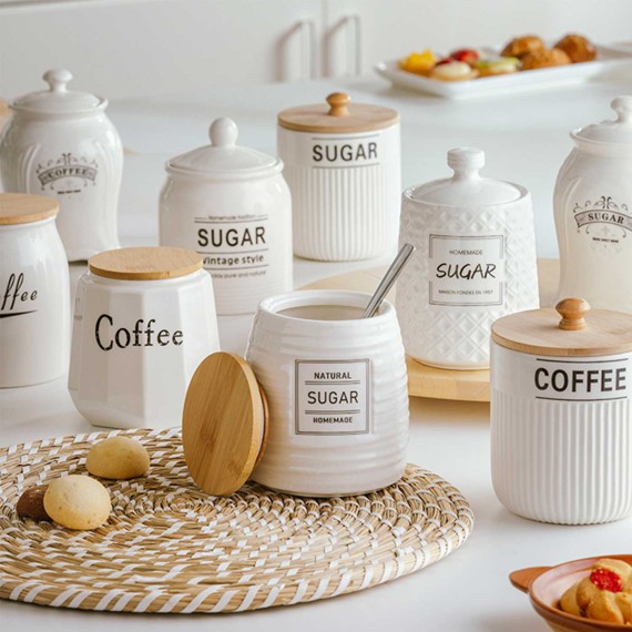 Банка NAVA 10-191-005 COFFEE-SUGAR SET 2PC 700ML 