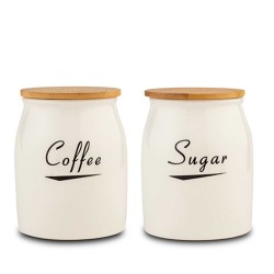 Jar NAVA 10-191-005 COFFEE-SUGAR SET 2PC 700ML 