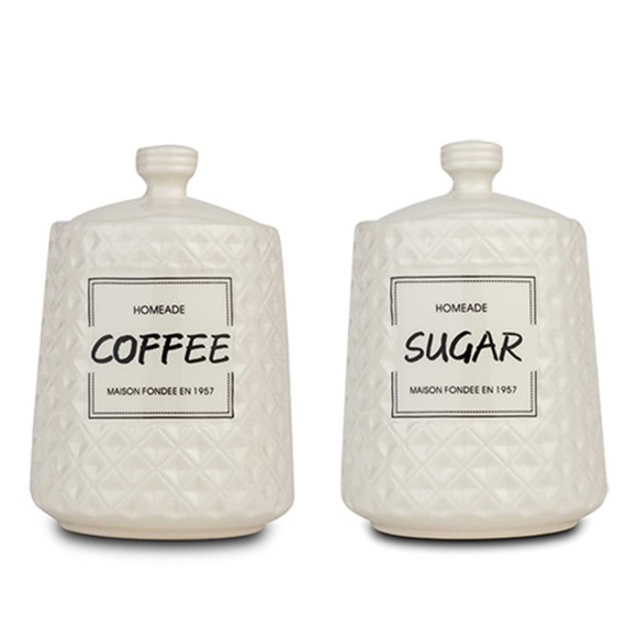 Банка NAVA 10-191-006 COFFEE-SUGAR SET 2PC 800ML 