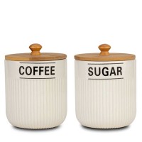 Jar NAVA 10-191-009 COFFEE-SUGAR SET 2PC 850ML 