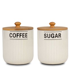 Jar NAVA 10-191-009 COFFEE-SUGAR SET 2PC 850ML 