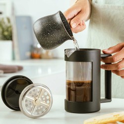 Kettles/tea makers NAVA 10-225-014 GLASS MISTY 800ML BLACK 