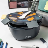 Пищевые контайнеры NAVA 10-259-001 PLASTIC LUNCH BOX WE CARE BLUE 1700ML 