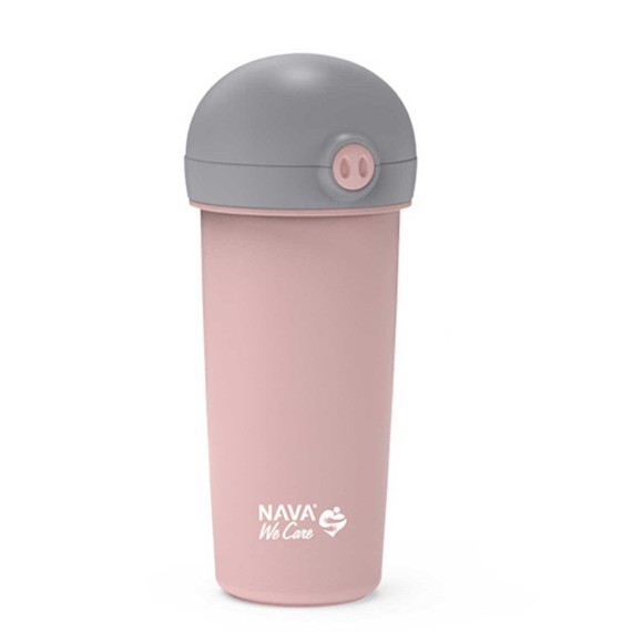 Бутылка для воды NAVA 10-259-040 PLASTIC WE CARE PINK 380ML 