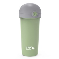 Water bottle NAVA 10-259-042 PLASTIC WE CARE GREEN 380ML 