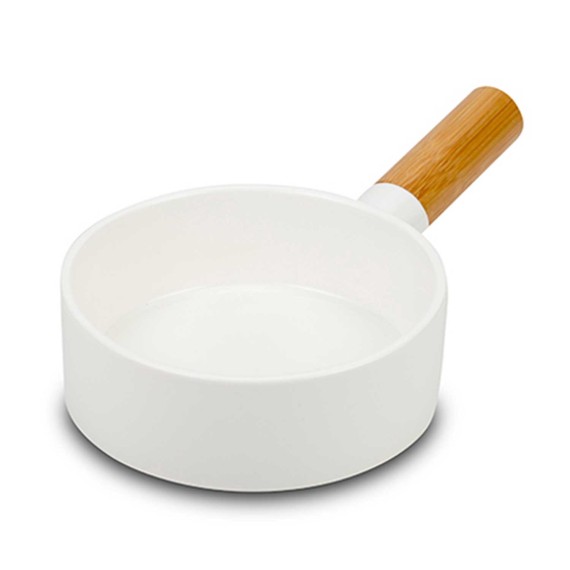 Тара NAVA 10-263-013 TERRESTRIAL WHITE W/BAMBOO HANDLE 25CM 